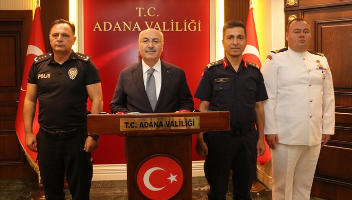 Adana Valisi Yavuz Selim Köşger, ağustostaki asayiş olaylarını değerlendirdi