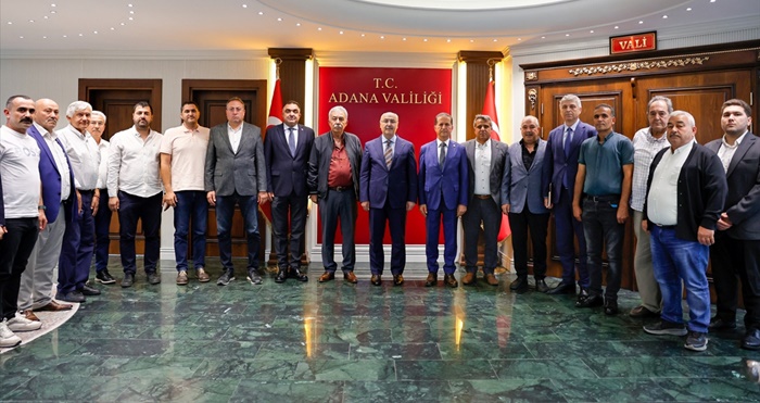 Adana Valisi Yavuz Selim Köşger'e ziyaret