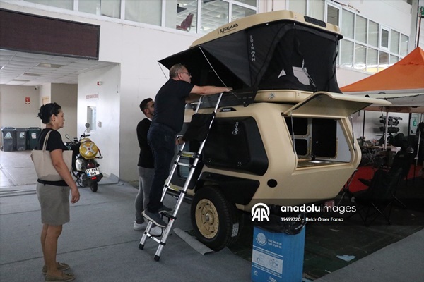 Adana'da "2. Kamp, Karavan ve Tiny House Fuarı" başladı