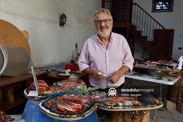 Adana'da Uluslararası Çağdaş Mozaik Sempozyumu devam ediyor