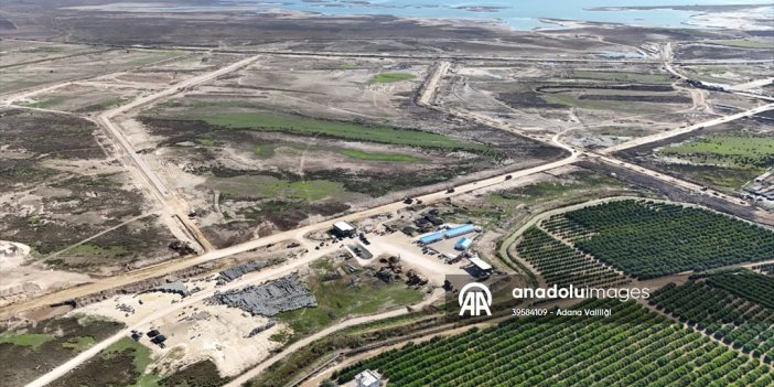 Adana Valisi Köşger, tarıma dayalı organize sanayi bölgesinde incelemelerde bulundu