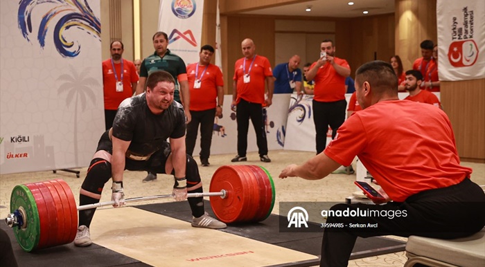 Görme Engelliler Dünya Halter Şampiyonası sona erdi