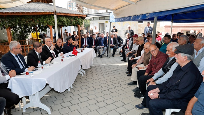 Vali Köşger Yüreğir’de Vatandaşlarımızla Buluştu