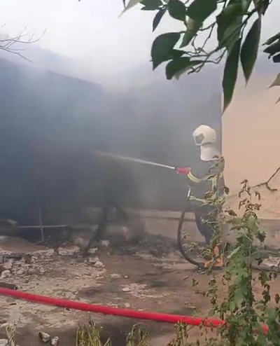 Engelli yaşlı kadın, yangında hayatını kaybetti