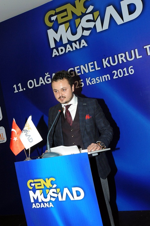 Genç MÜSİAD Adana'nın Yeni Başkanı Av. Gök Oldu