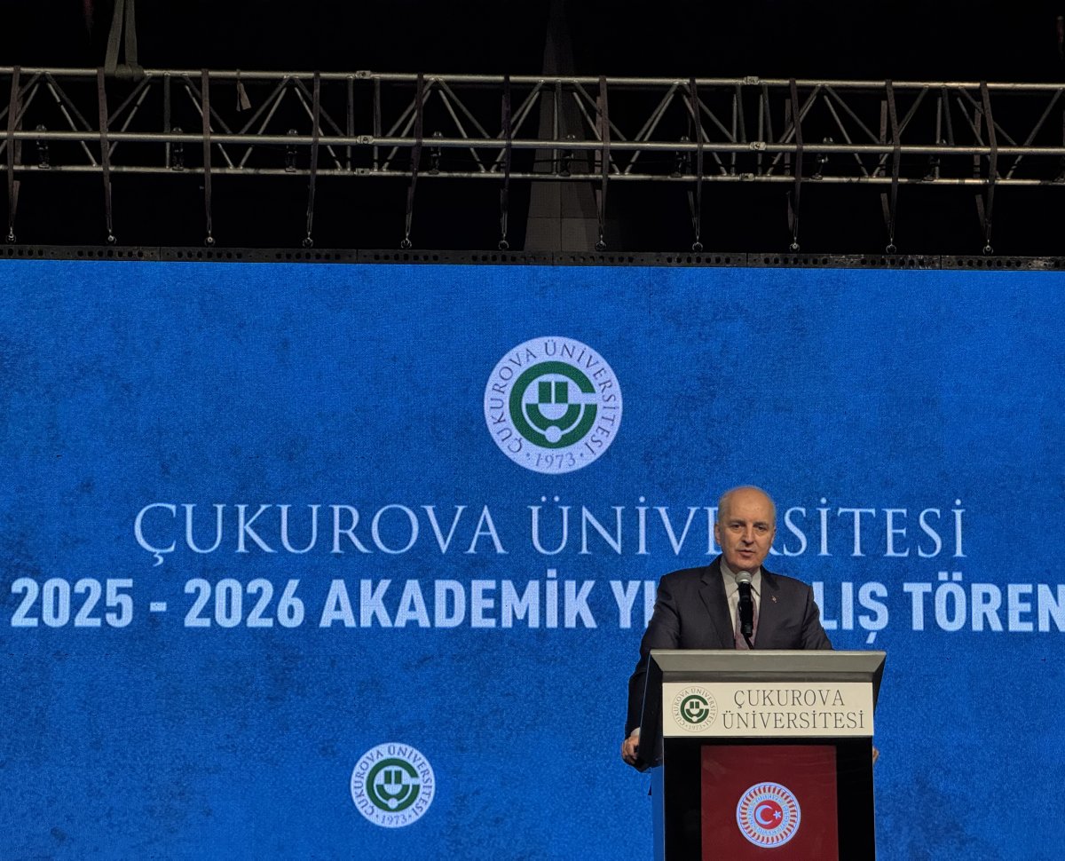 TBMM Başkanı Kurtulmuş,ÇÜ Akademik Yıl Açılış Törenine Katıldı