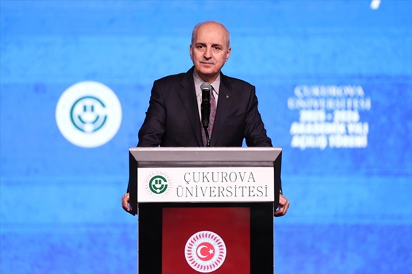 TBMM Başkanı Kurtulmuş, Çukurova Üniversitesi Akademik Yılı Açılış Töreni'nde konuştu