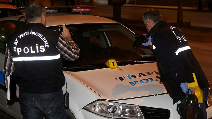 Adana'da polis ekibine ateş açılması