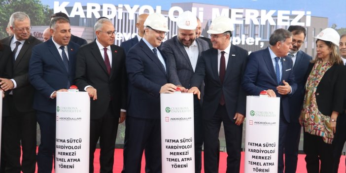 Adana'da hayırsever desteğiyle yaptırılacak kardiyoloji merkezinin temeli atıldı