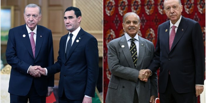 Cumhurbaşkanı Erdoğan, "Uluslararası Barış ve Güven Forumu" kapsamında görüşmeler gerçekleştirdi