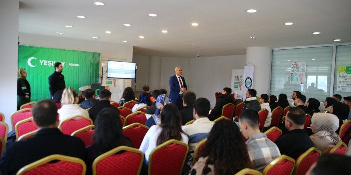 Adana'da evlilik kredisi alan gençlere evlilik öncesi ve bağımlılıkla mücadele eğitimi verildi