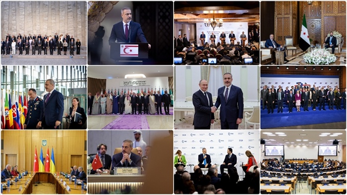 2025'te Türk dış politikasında diplomasi trafiğinin odağı "Gazze, Rusya-Ukrayna, Suriye ve Kıbrıs" oldu