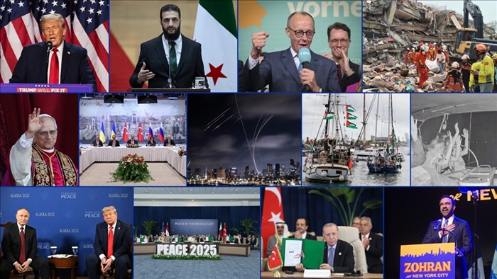 Dünyada 2025 böyle geçti