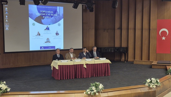 ÇÜ’ de  ‘Toplumsal Düşünce ve İslam’ Paneli