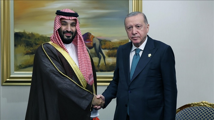 Cumhurbaşkanı Erdoğan, Suudi Arabistan Veliaht Prensi Selman'la telefonda görüştü