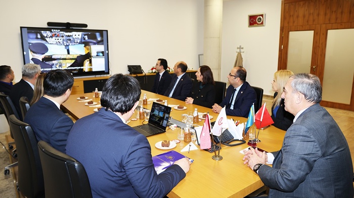 ATÜ ile Kazakistan Sivil Havacılık Akademisi arasında akademik iş birliği