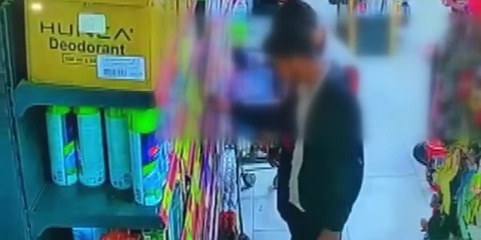 Adana'da parfüm çalmaları güvenlik kamerasınca kaydedilen 2 zanlı yakalandı