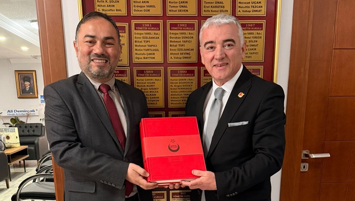 Dr. Çetin Oranlı’dan ÇGC’ye nezaket ziyareti