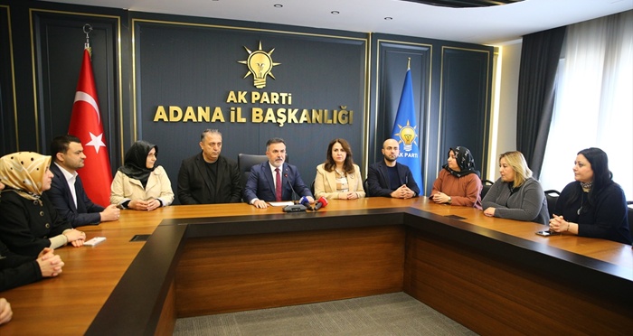 Adana, Mersin, Hatay ve Osmaniye'de AK Parti teşkilatlarından 28 Şubat açıklaması