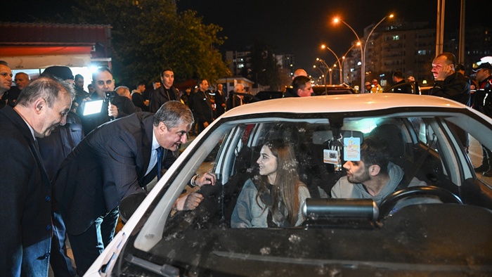 Adana'da helikopter destekli "huzur ve güven" uygulaması yapıldı