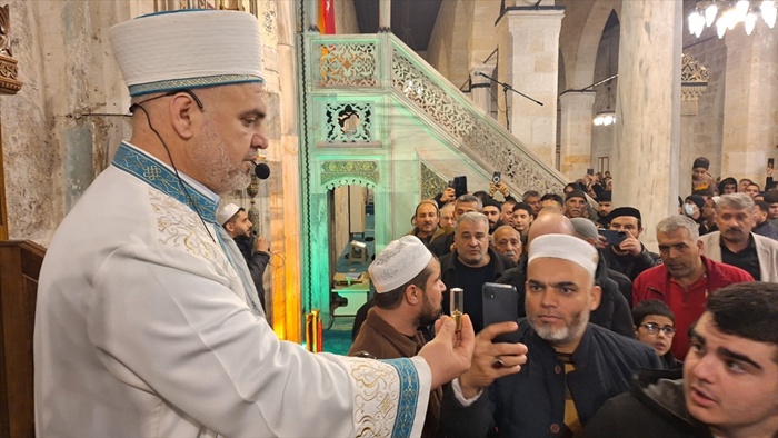 Mersin'de Sakal-ı Şerif ziyarete açıldı