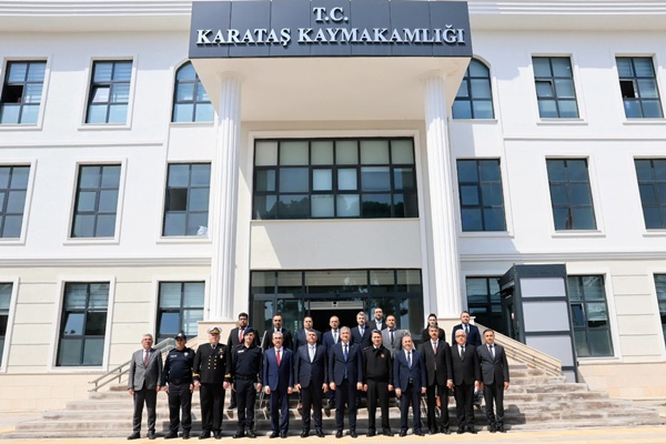 Vali Mustafa Yavuz, Karataş İlçesini Ziyaret Etti