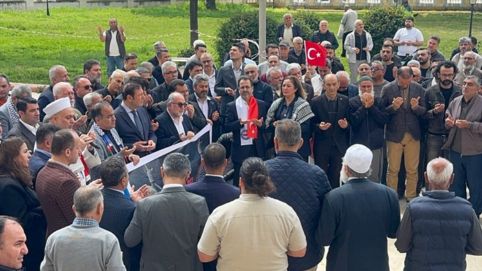 Adana, Mersin ve Hatay'da İsrail'in Filistinli esirlere yönelik "idam yasası" protesto edildi