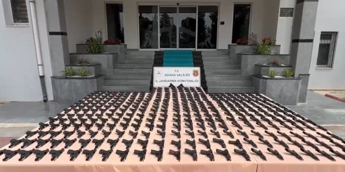 İstanbul ve Adana'da dev silah operasyonu