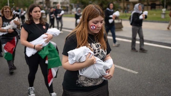 Avrupa'da Filistin'e destek gösterileri düzenlendi