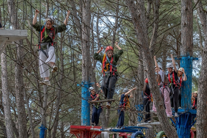 Çukurova İletişim ve Gençlik Kampı'nın ikinci etabı Osmaniye'de düzenlendi