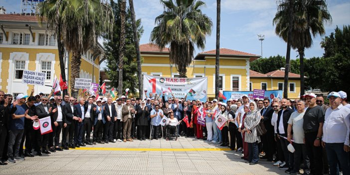 HAK-İŞ Genel Başkan Yardımcısı Halil Özdemir, Adana'da