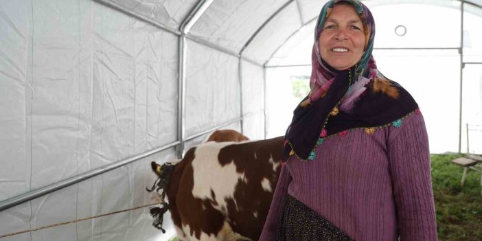 Hayriye Teyze’nin yüzü devlet desteğiyle güldü