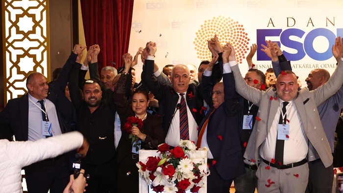 Adana ESOB Başkanı Niyazi Göger Güven Tazeledi