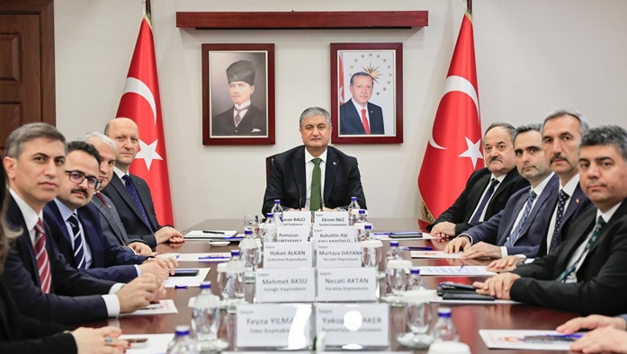 Vali Mustafa Yavuz'un Başkanlığında İlçelerde Yürütülen Çalışmalar Değerlendirildi