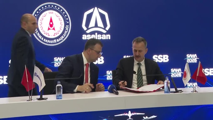 Savunma Sanayii Başkanlığı SAHA 2026'da çok sayıda sözleşmeye imza attı