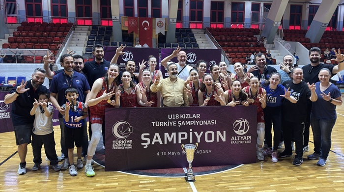 Basketbolda 18 Yaş Altı Kızlar Türkiye Şampiyonası'nı Botaş kazandı