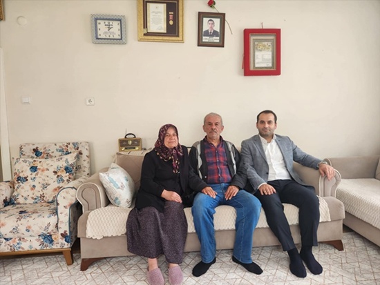 Saimbeyli Kaymakamı Emre Aydın'dan şehit annelerine ziyaret