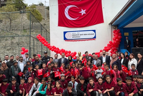 Şehit Uzman Çavuş Eren Kızıldağ'ın adı Adana'da okulda yaşatılacak