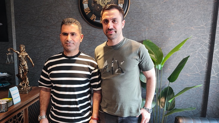 Dönerci kadının, "yiyip içip kaçtılar" dediği iki şahsın hesabı ödediği ortaya çıktı