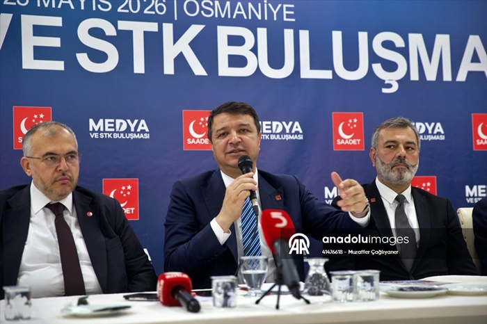 Saadet Partisi Genel Başkanı Arıkan, Adana ve Osmaniye'de STK temsilcileri ve gazetecilerle buluştu