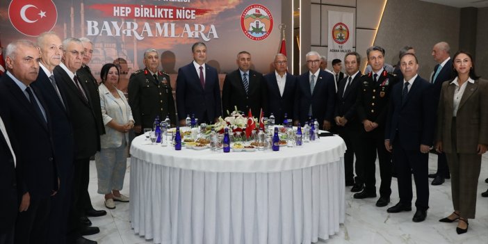 Adana'da bayramlaşma programı düzenlendi