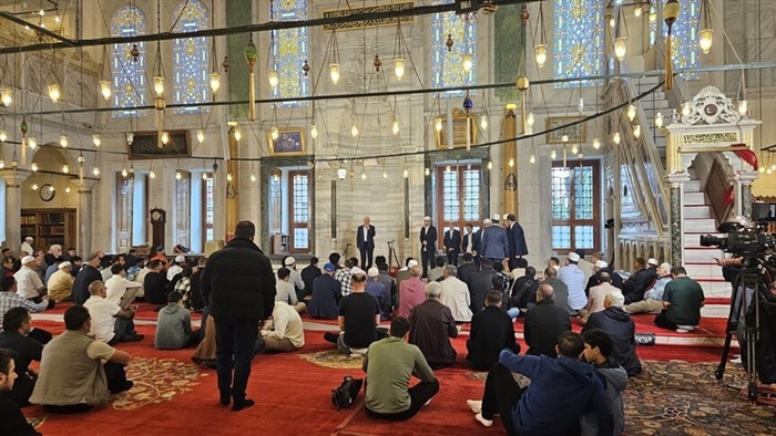 "İstanbul'un Fethinden Türkiye Yüzyılı'na: 1453 Genç Hafız 1453 Hatm-i Şerif" programı düzenlendi