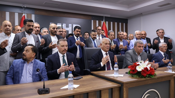 MHP Adana İl'de bayramlaşma  töreni!