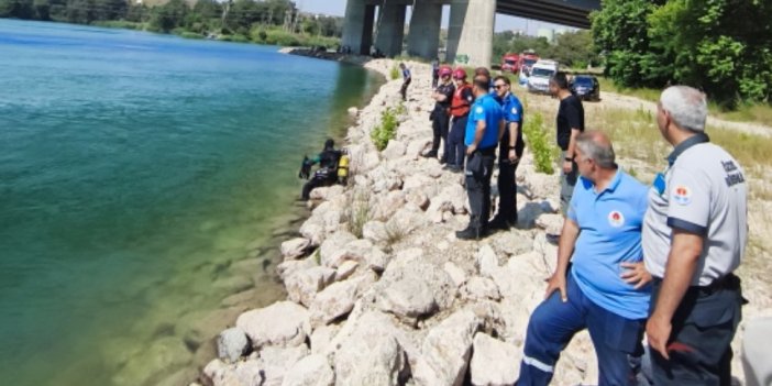 Seyhan Nehri'ne giren çocuk boğuldu