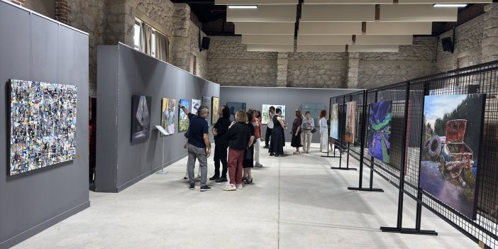 BN Sanat Akademisi 2. Resim Yarışması'nda dereceye giren eserler Adana'da sergilendi