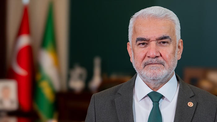 HÜDA PAR Lideri Yapıcıoğlu: Netanyahu’nun Sayın Cumhurbaşkanımıza yönelik sözlerini tel’in ediyorum