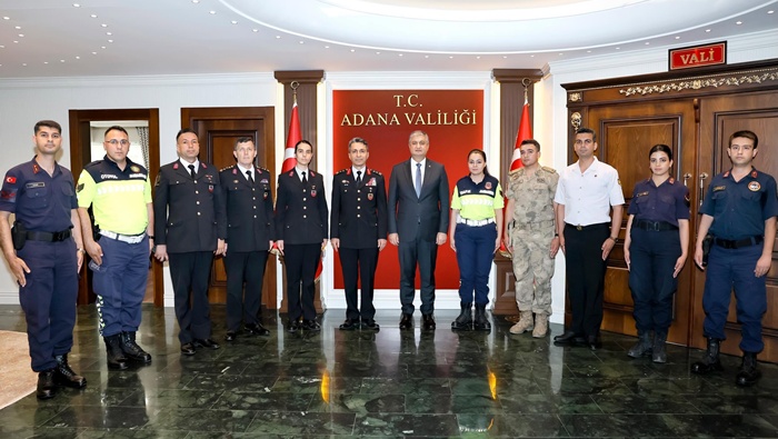 Vali Mustafa Yavuz’a Jandarma Teşkilatının 187. Kuruluş Yıl Dönümü Ziyareti