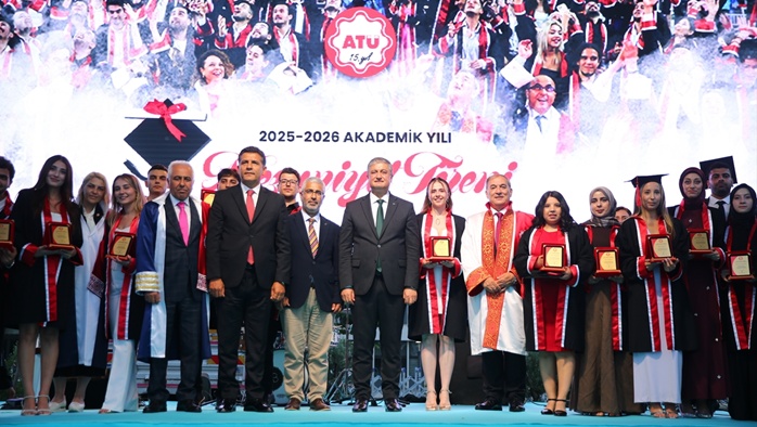 Adana Alparslan Türkeş Bilim ve Teknoloji Üniversitesi'nde mezuniyet töreni düzenlendi