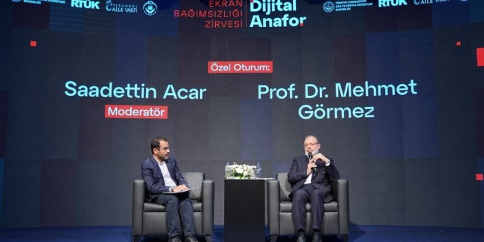 Dijital Anafor: Ekran Bağımsızlığı Zirvesi'nde "Dijital Çağda Haya Ahlakı" özel oturumu gerçekleştirildi