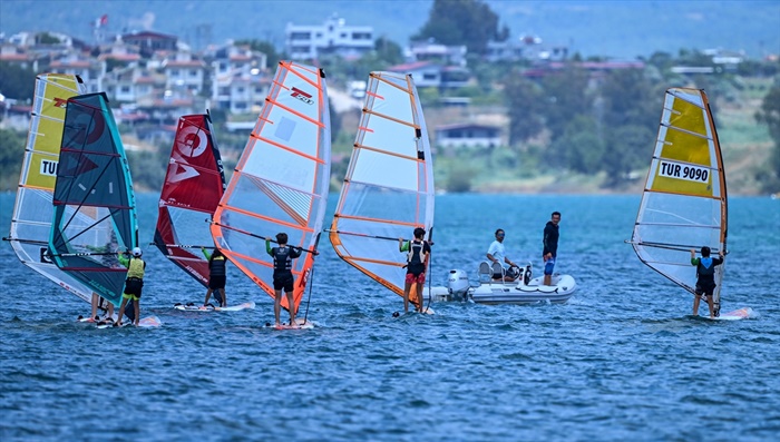 Adana'da Techno 293 Yelken Yarışları başladı
